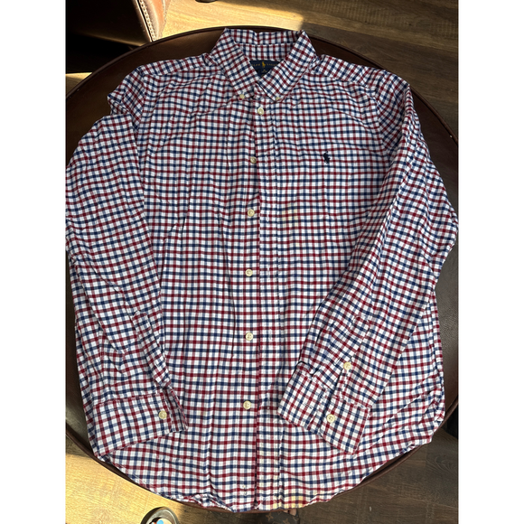 Polo Ralph Lauren XL Other - Polo Ralph Lauren XL XL Polo Ralph Lauren Mens Checkered Long Sleeve Button Down